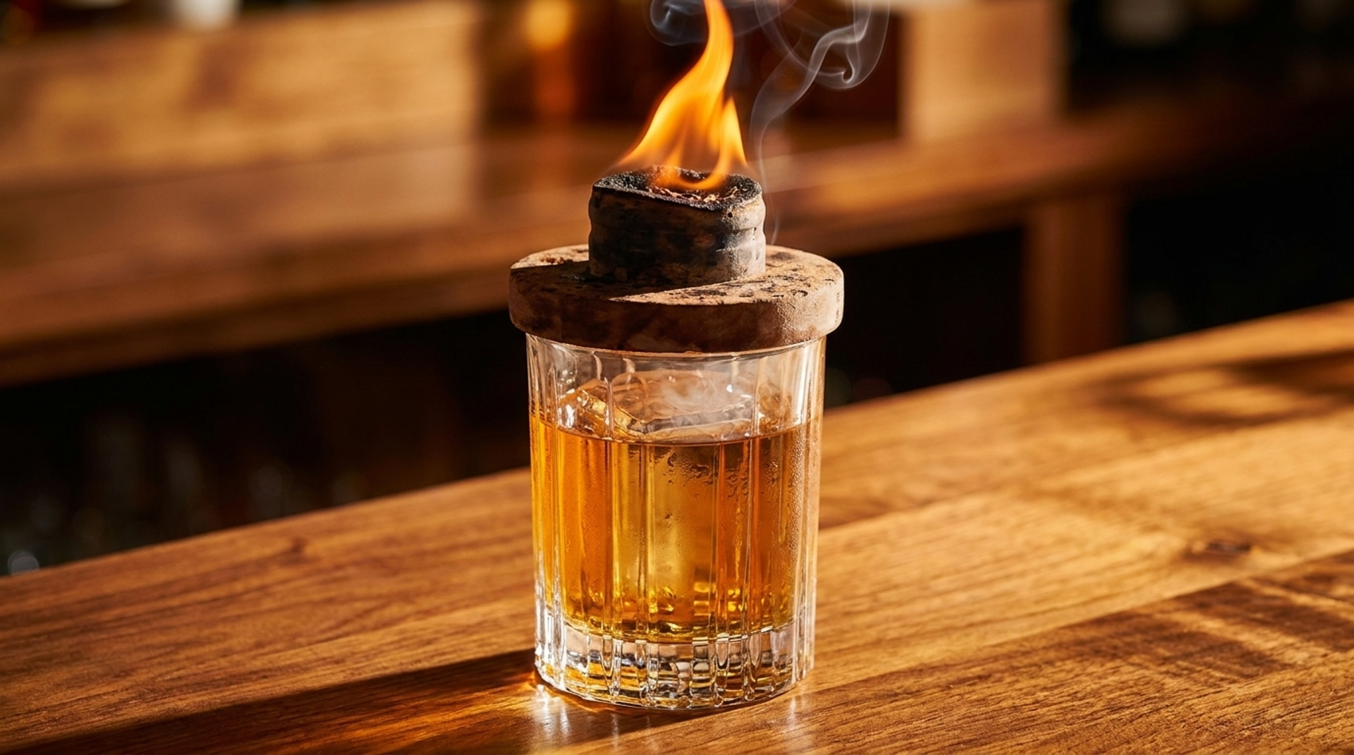 A full bar worth lingering at
