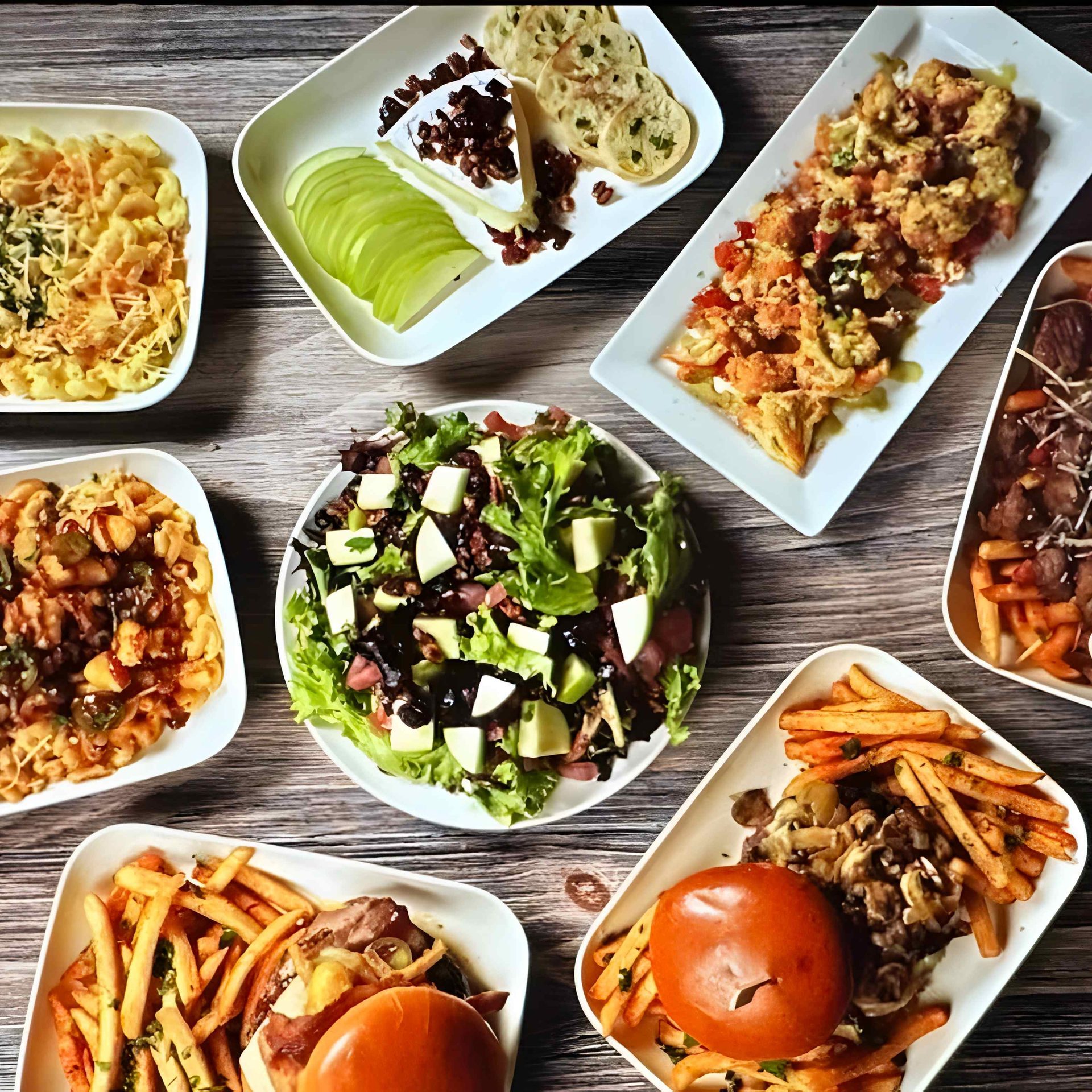 Seasonal plates, handcrafted cocktails