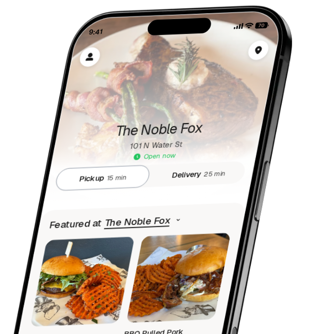 The Noble Fox app preview